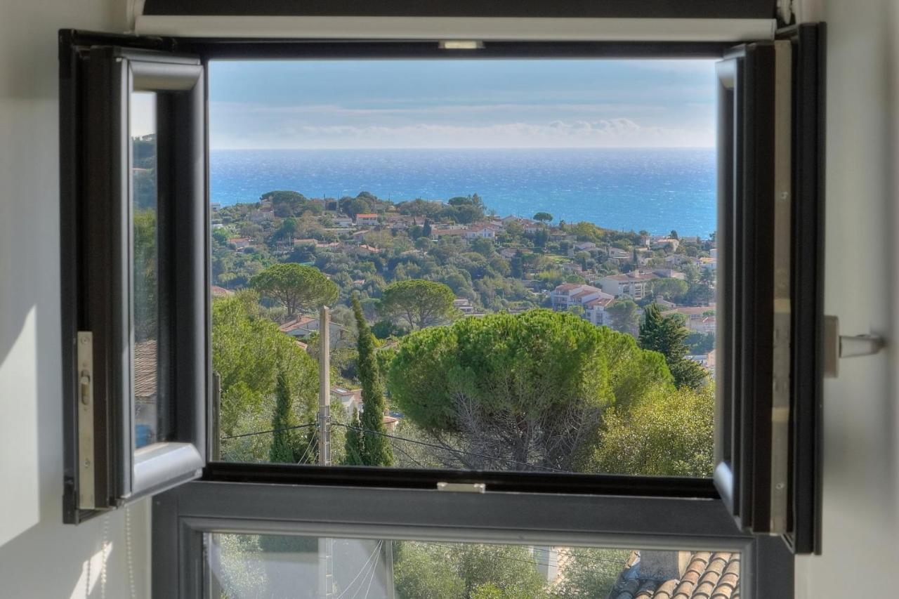 Immogroom - Superbe Villa - Piscine - Vue Mer - Parking - Clim Vallauris Dış mekan fotoğraf