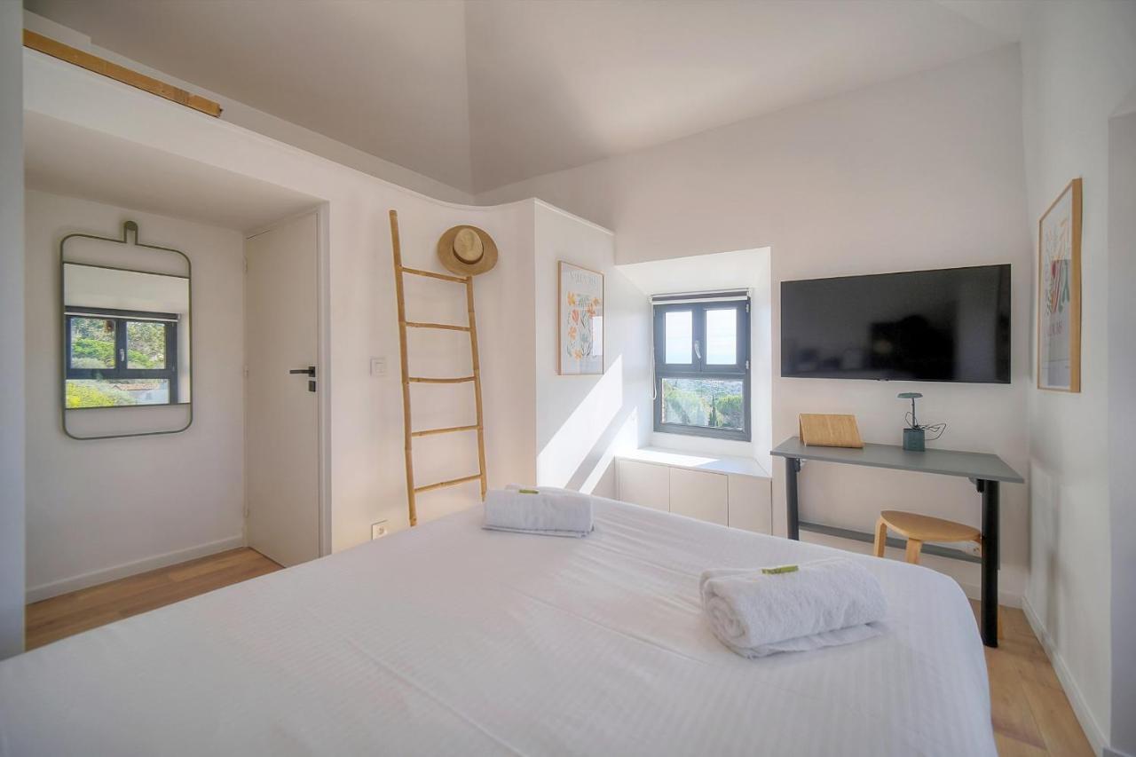 Immogroom - Superbe Villa - Piscine - Vue Mer - Parking - Clim Vallauris Dış mekan fotoğraf